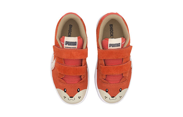 Кроссовки ralph sampson little 'animals - fox' Puma, оранжевый — фото 3