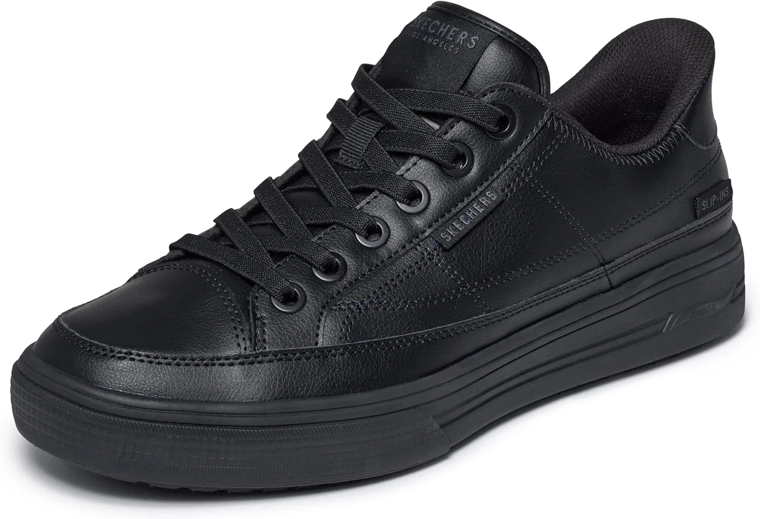 Мужские слипоны Skechers Arch Fit Arcade - Catch Ya There Hands Free, Black