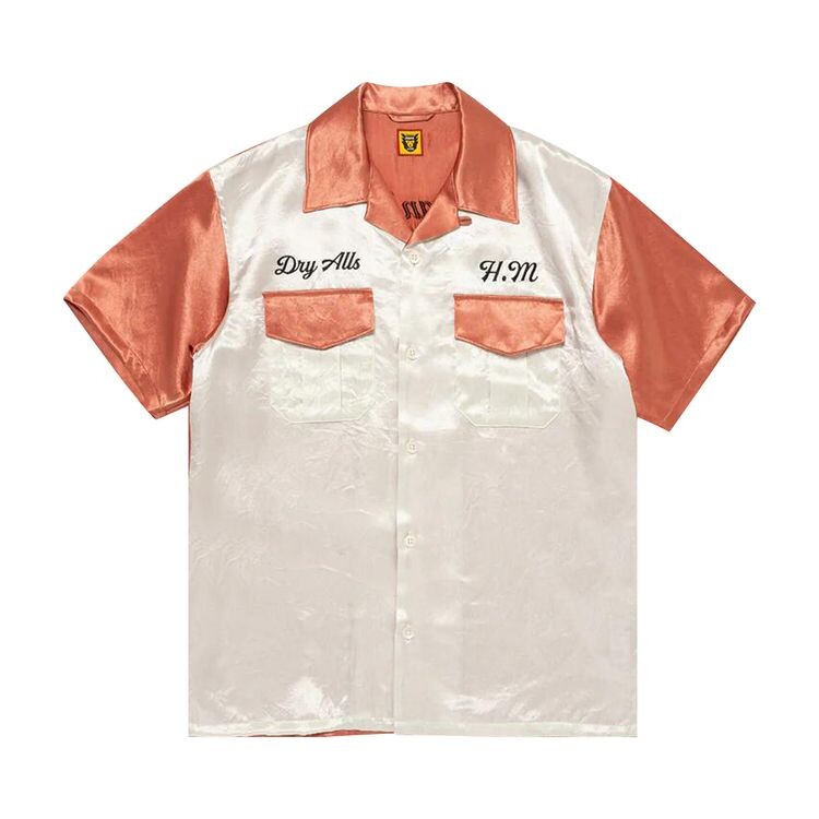 

Рубашка Human Made Yokosuka Short-Sleeve Shirt Pink, розовый