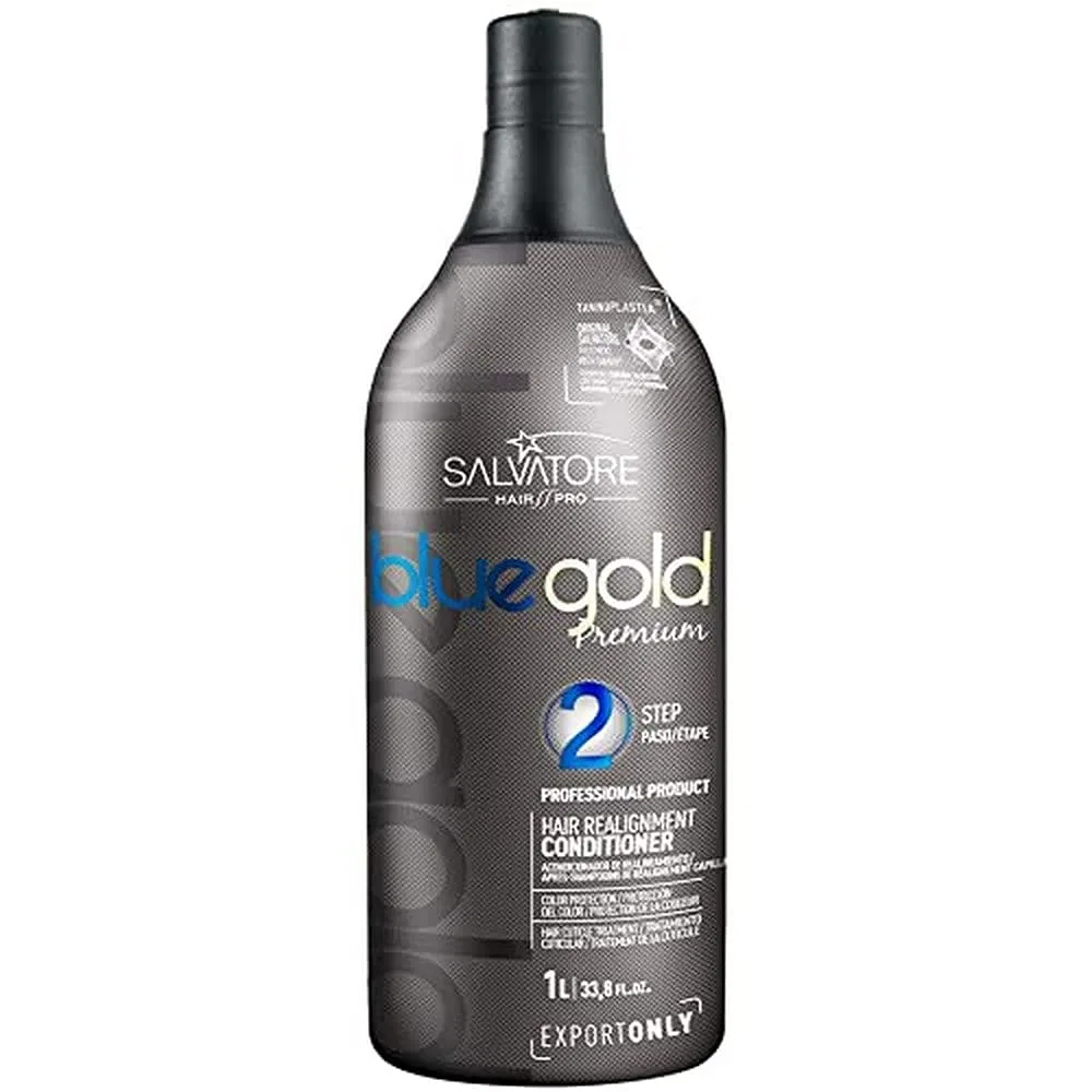 Набор для выпрямления волос Salvatore Blue Gold Tanínica 2x1 Salvatore