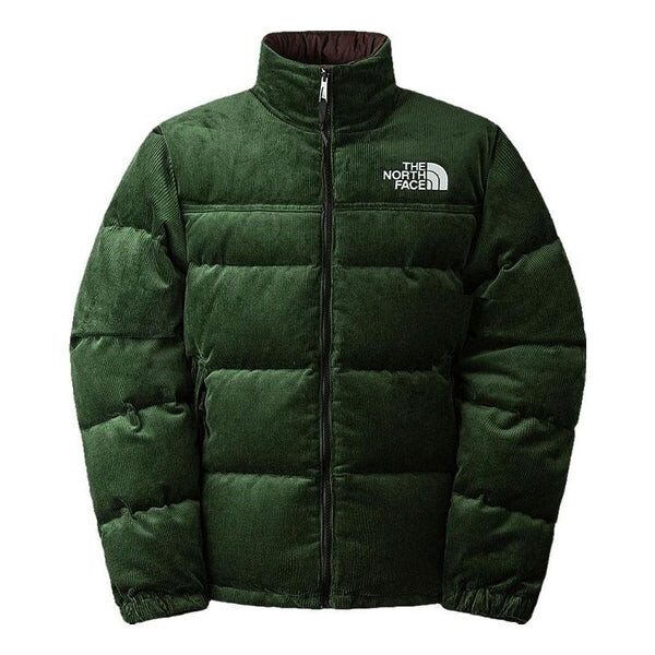 

Куртка versa velour nuptse jacket 'green' The North Face, зеленый