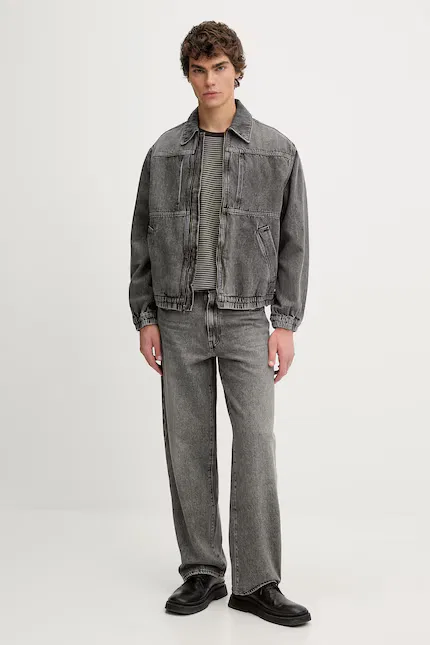 Джинсы свободного кроя 578 багги Levi's, серый — фото 2