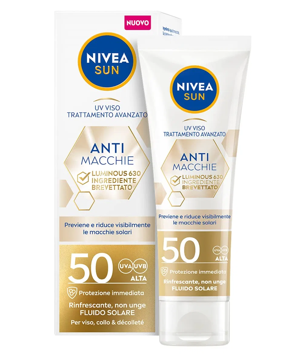Солнцезащитный крем для лица NIVEA Sun Anti-Stain Luminous630 FP 50 Nivea