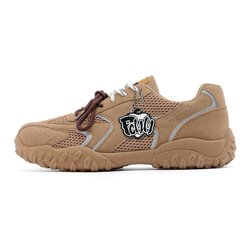 

Низкие повседневные туфли из коробки для мужчин FCMM, Khaki