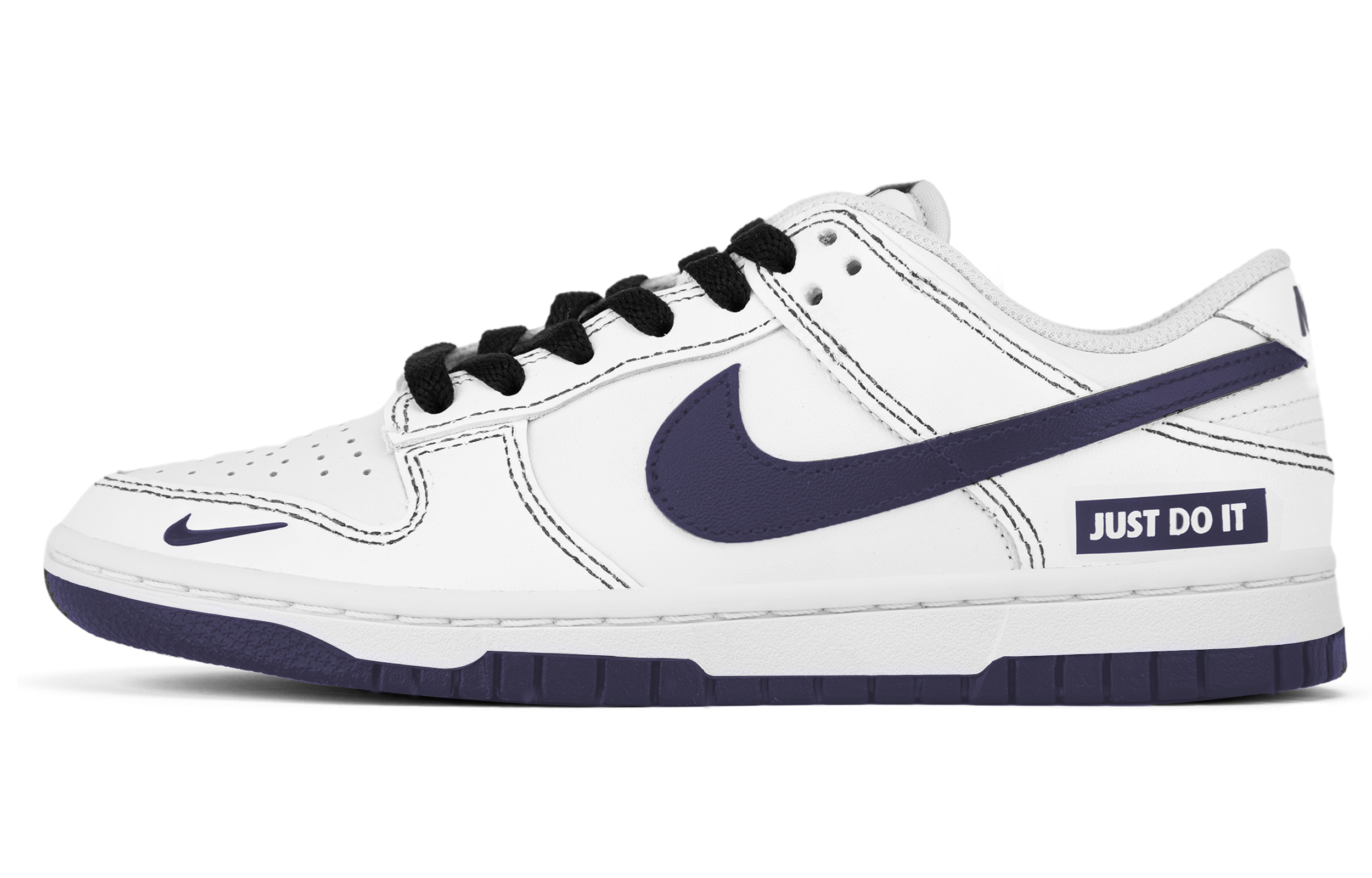 

Кроссовки Nike Dunk Skateboarding Shoes Unisex Low-top Hidden Color, темно-синий