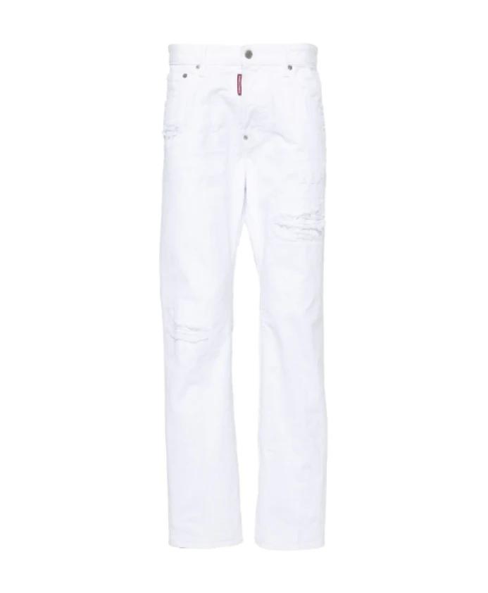 

Прямые брюки Dsquared2, белый