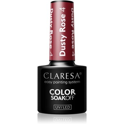 

Claresa Soak Off Uvled Dusty Rose Hybrid Гель-лак 004 5 г