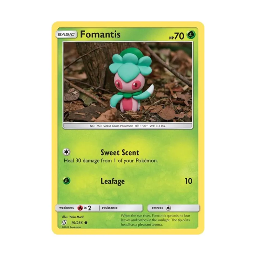 

CCG Фомантис (К) № 15/236, Pokemon - SM - Unified Minds - Singles