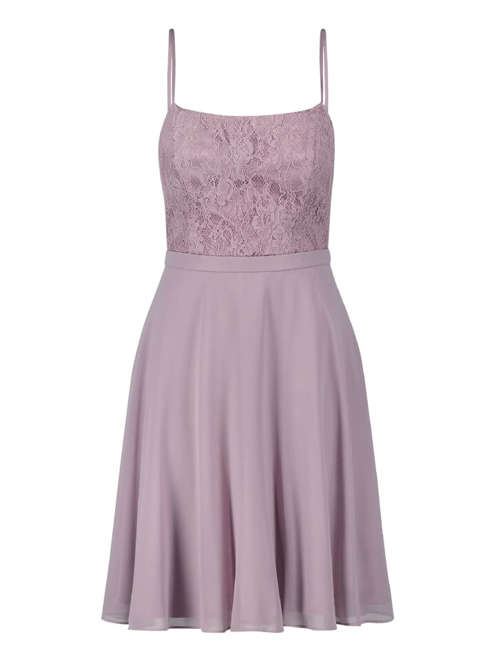 

Короткое платье Vera Mont Cocktailkleid mit Spitze, цвет Elderberry