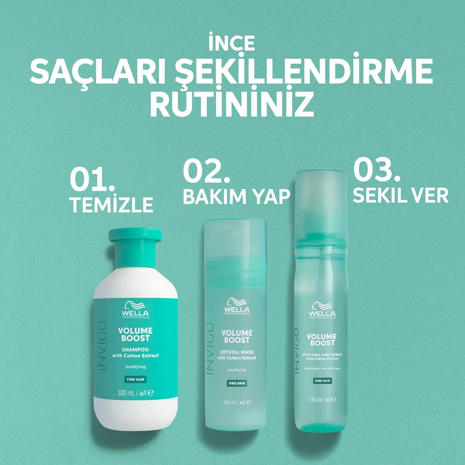 Спрей Wella Professionals Invigo Volume Boost для объема волос 150 мл Wella Professionals — фото 3