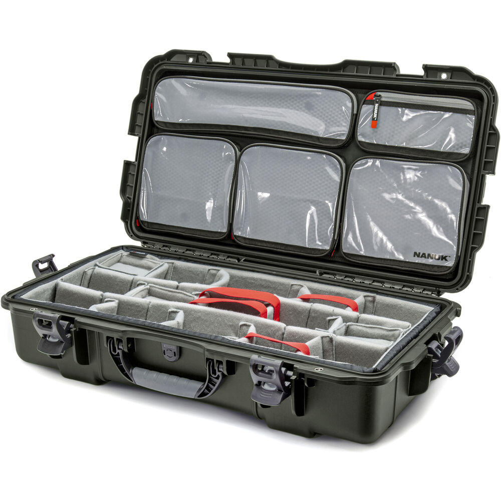 

Комплект для фотосъемки Nanuk 980 Hard Case Pro (оливковый, 36 л)