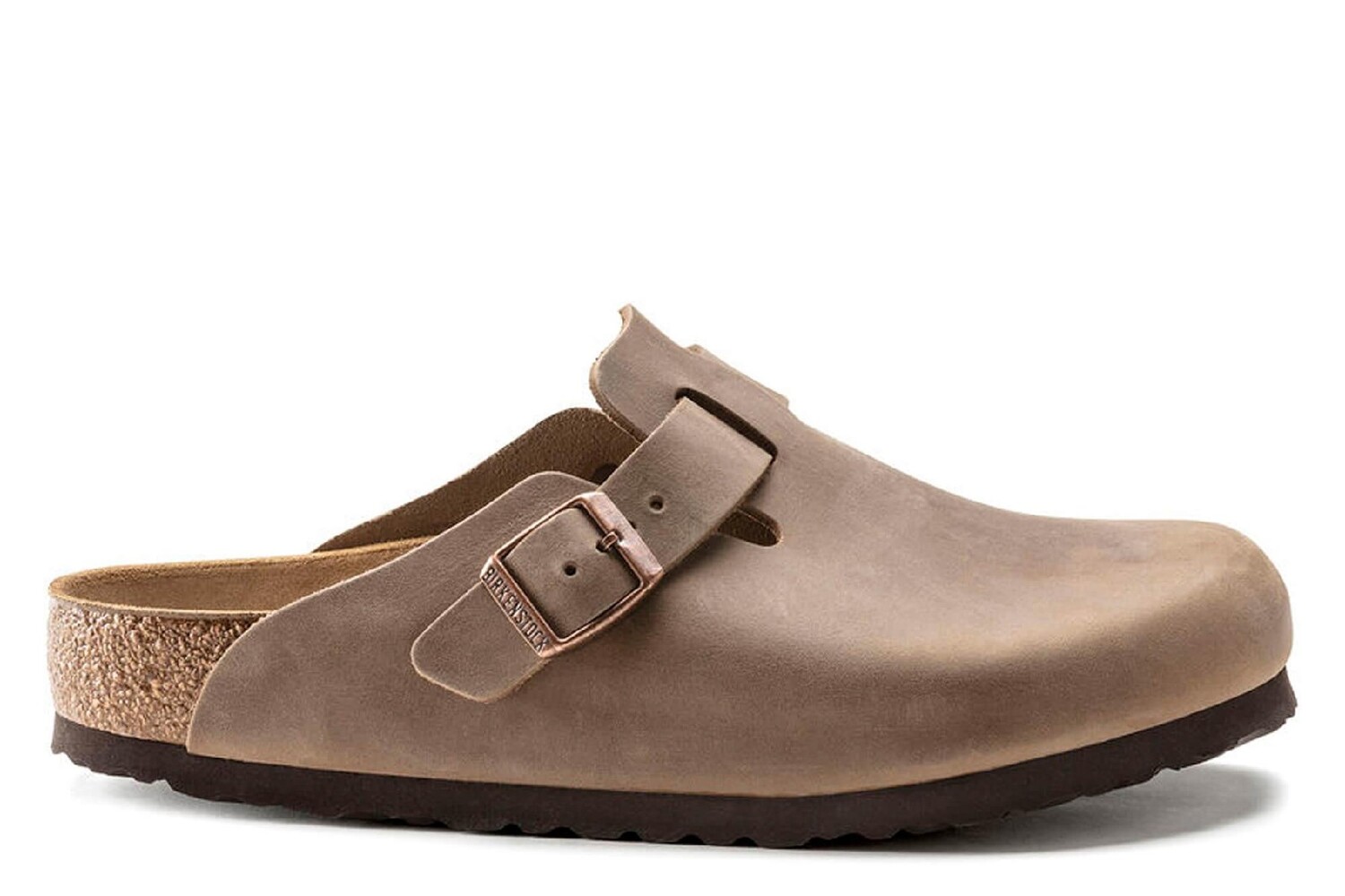 Плоские сабо Boston Leoi - узкие Birkenstock, коричневый