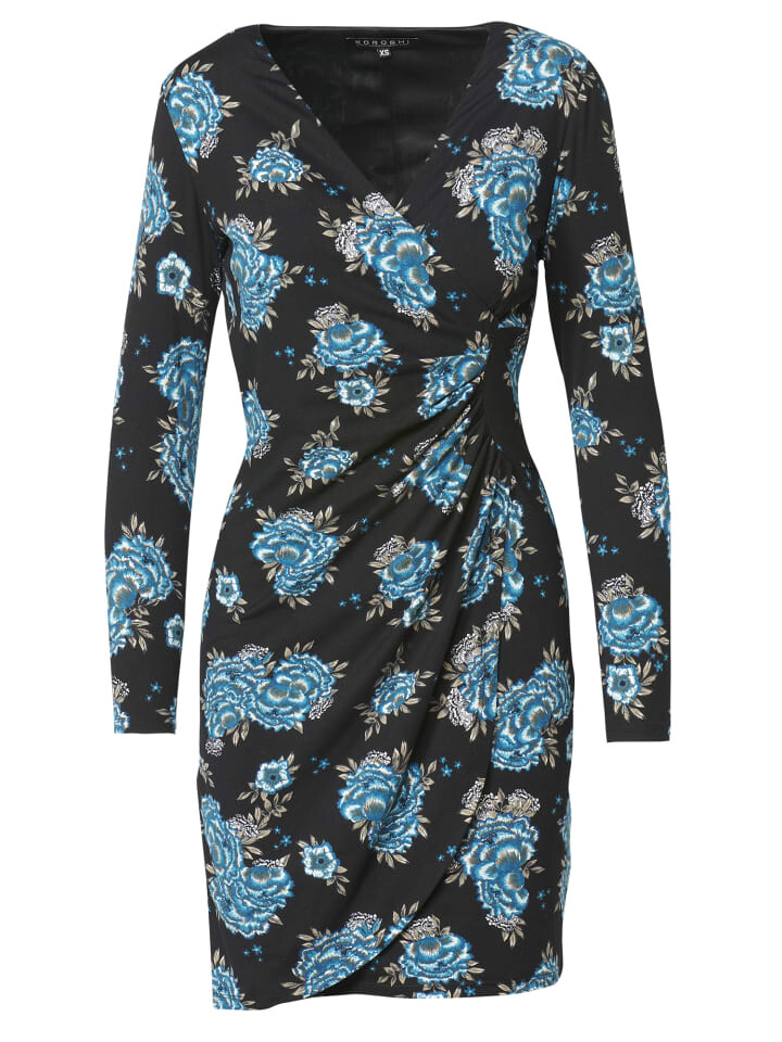 

Короткое платье KOROSHI Kleid mit langen ärmeln, красочный