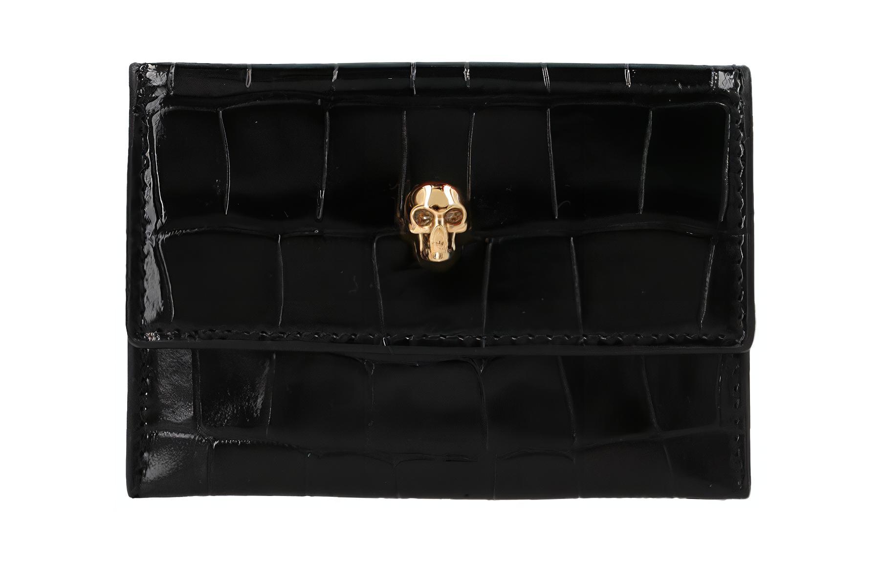 

Визитница с тиснением черепа Alexander McQueen