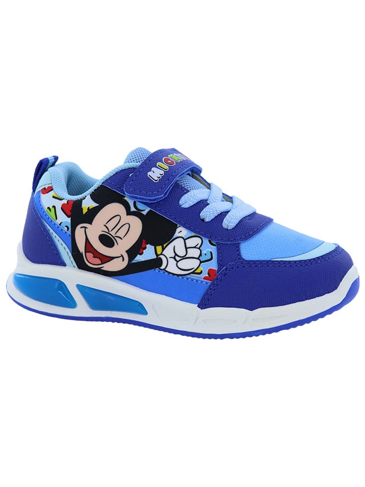 

Кроссовки на шнуровке Disney, синий