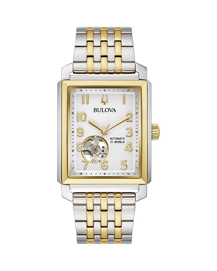 

Часы Bulova Classic Sutton, 33 x 49 мм, белый