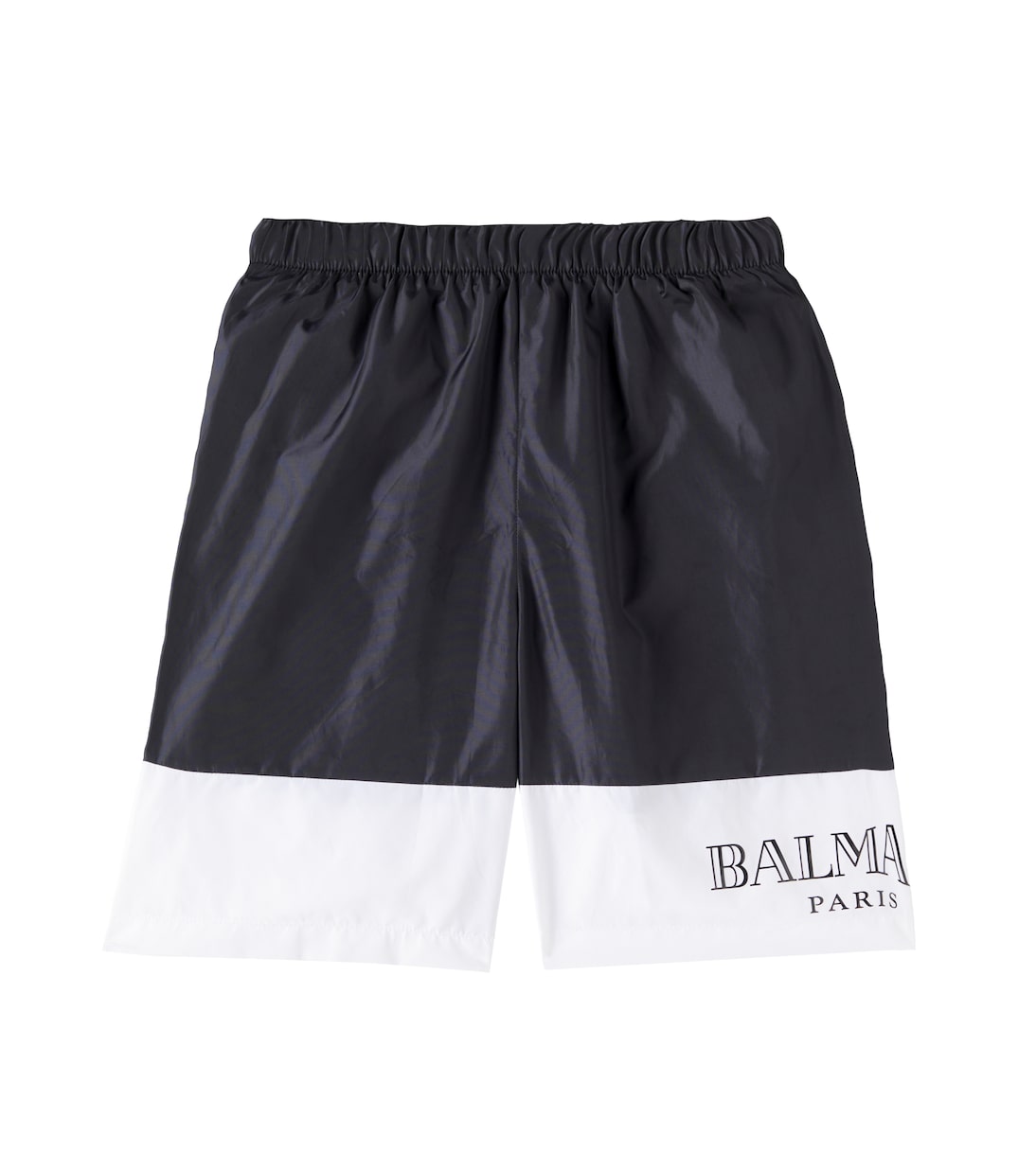 

Напечатанные плавки Balmain Kids, Black/White