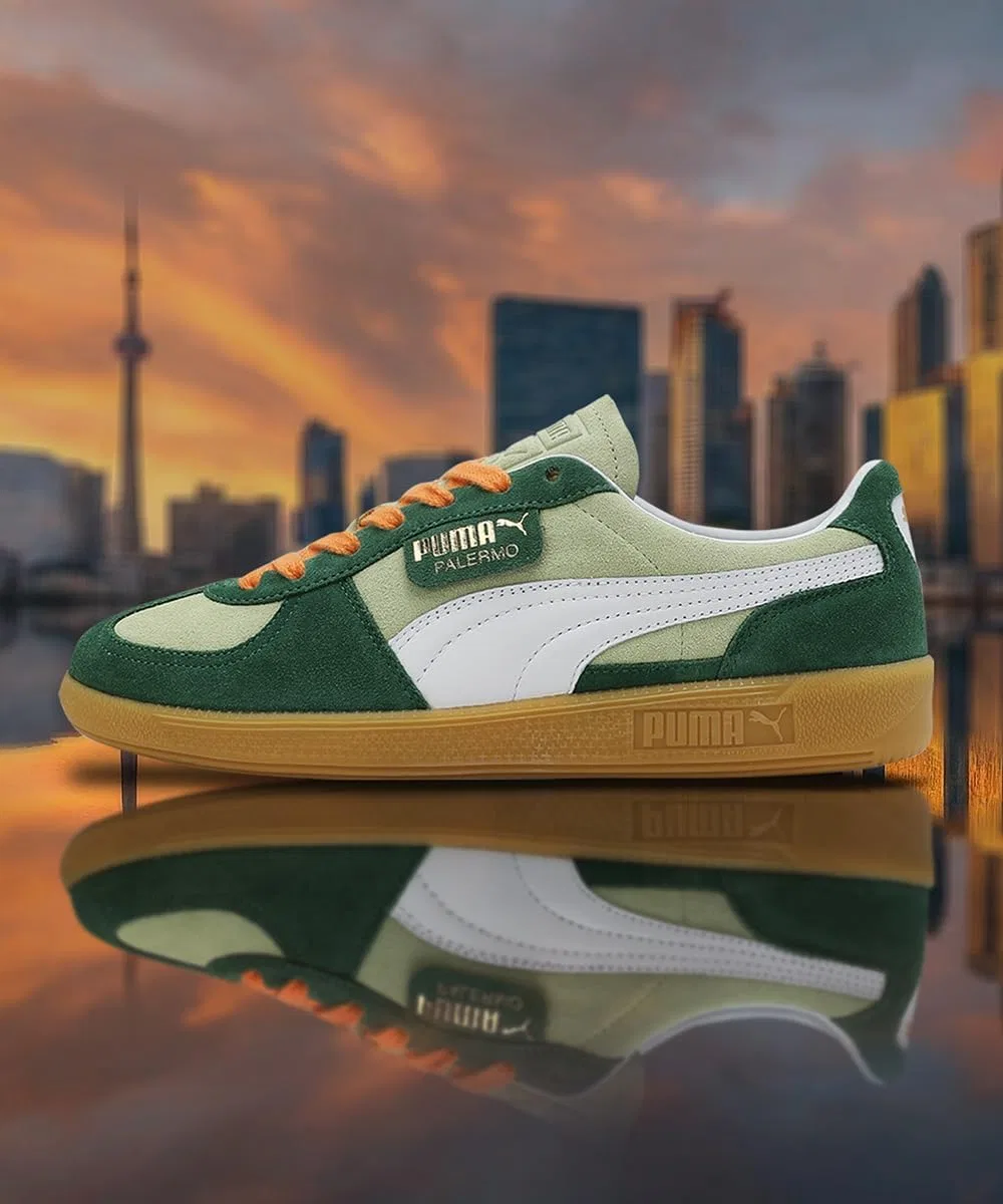 Кроссовки PUMA Palermo, Green — фото 2