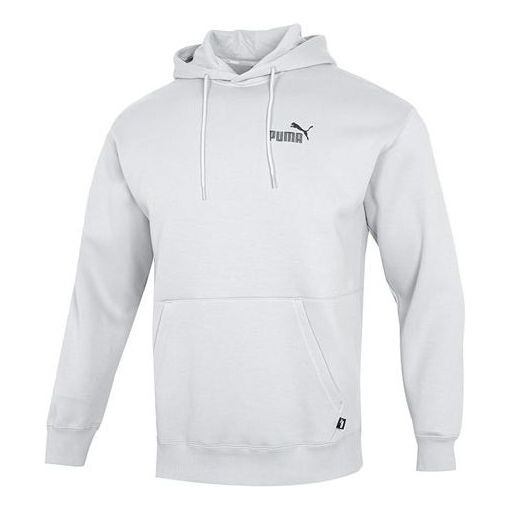

Толстовка small logo relaxed logo hoodie 'grey' Puma, серый