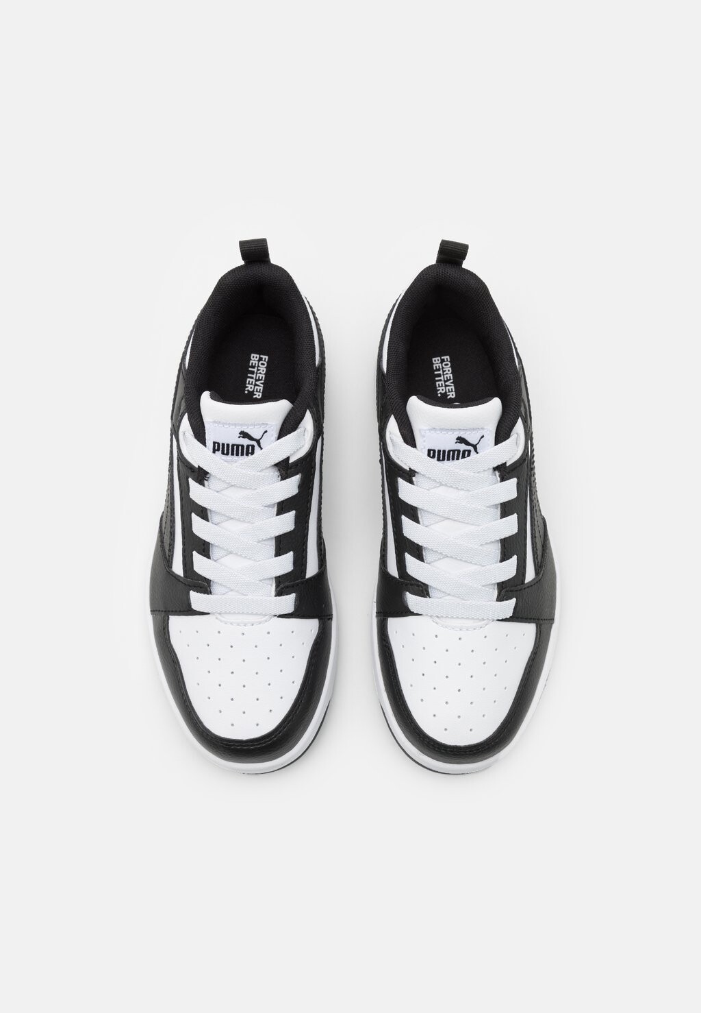 Низкие кроссовки Rebound V6 Unisex Puma, цвет white/black — фото 4