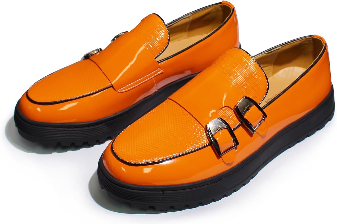 

Мужские лоферы Santimon Mens Penny желтые туфли на плоской подошве, слипоны, повседневные, двубортные Мокасины из натуральной кожи, современные модные туфли для выпускного, свадьбы и смокинга