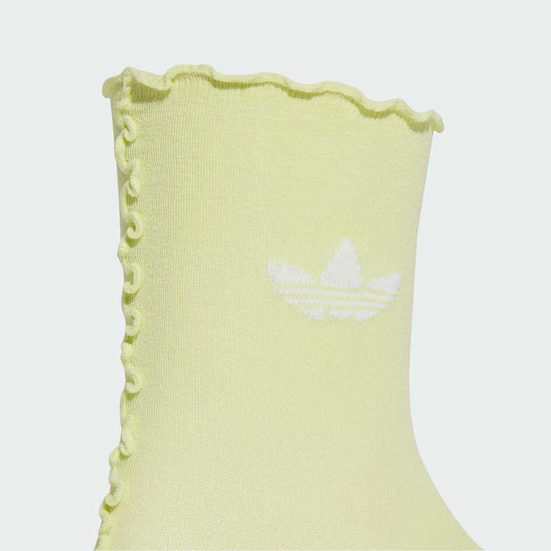 Женские носки до середины икры 2 Pack Adidas, светло-серый/светло-желтый — фото 3