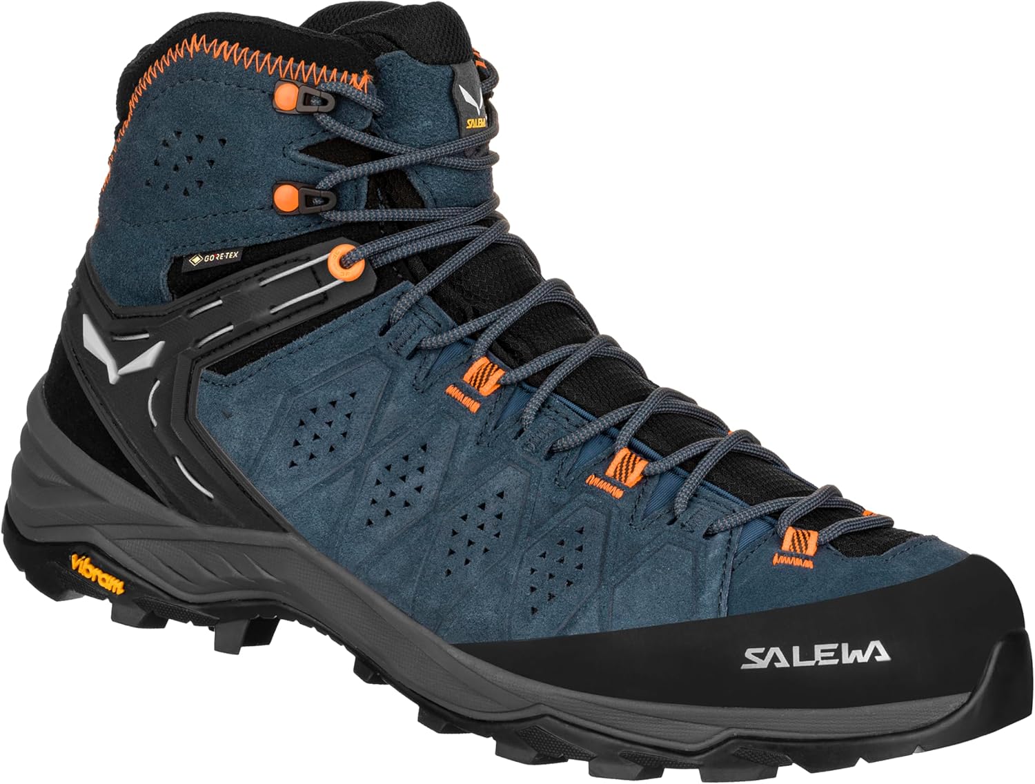 

Мужские походные ботинки Salewa Alp Trainer 2 Mid Gore-Tex водонепроницаемые GTX, оранжевый