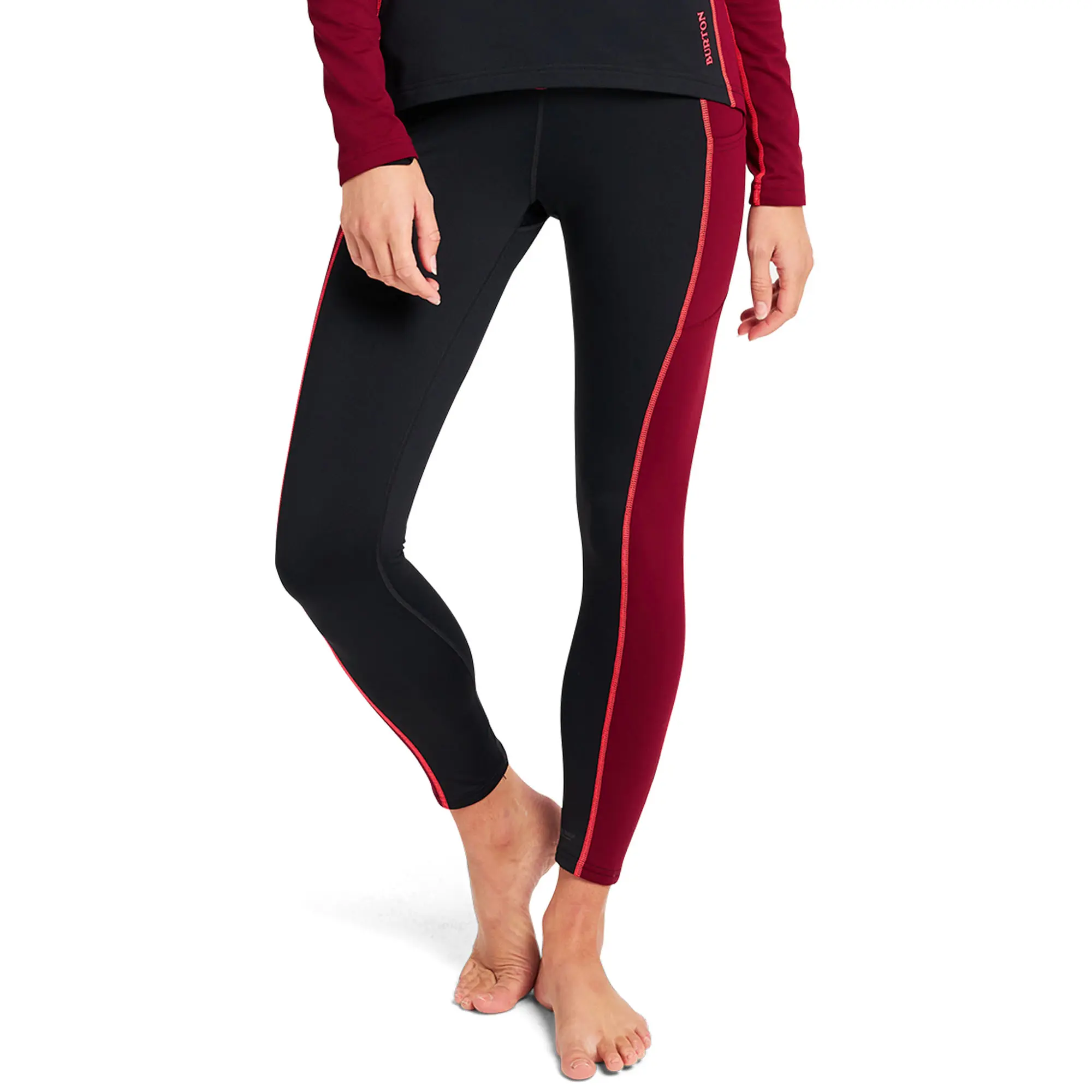 

Женские термоштаны Heavyweight X Burton, Mulled Berry/True Black