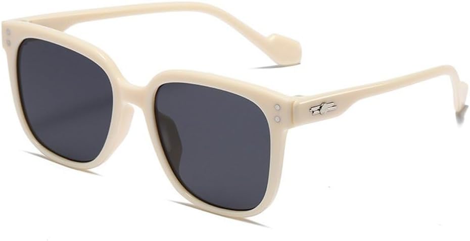 

Солнцезащитные очки в большой квадратной оправе с защитой от УФ-излучения UV400, летние, в винтажном стиле, женские, для активного отдыха, путешествий, пляжа SKFGNX, 2