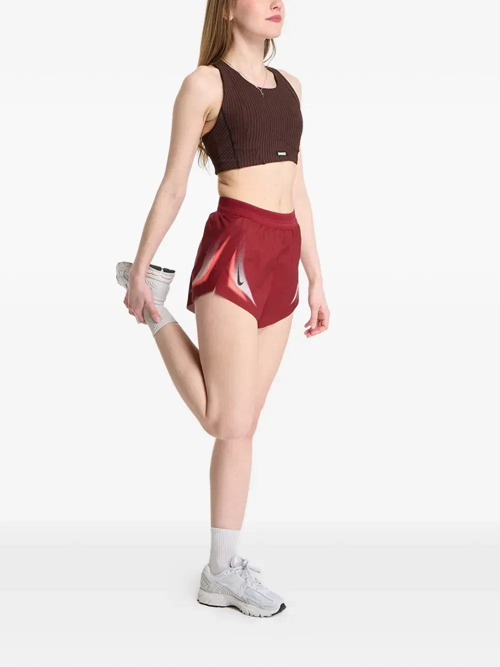 Шорты AeroSwift Dri-FIT ADV Nike, красный — фото 2