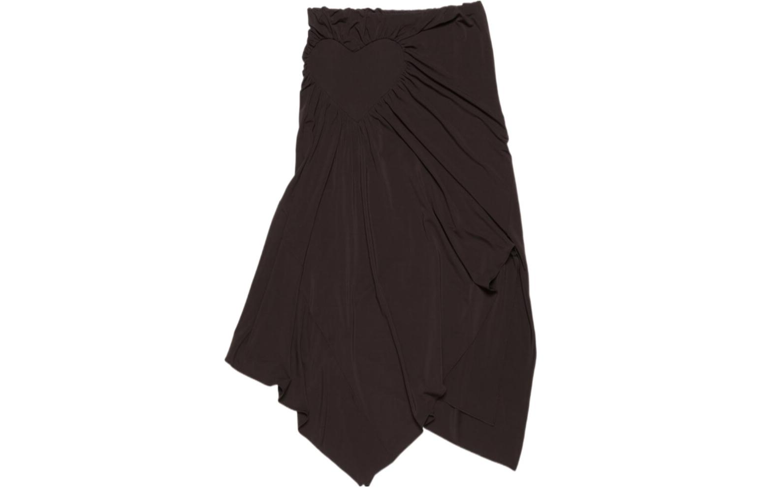 

SS24 Асимметричная миди-юбка Повседневная длинная юбка Женская Коричневая Acne Studios