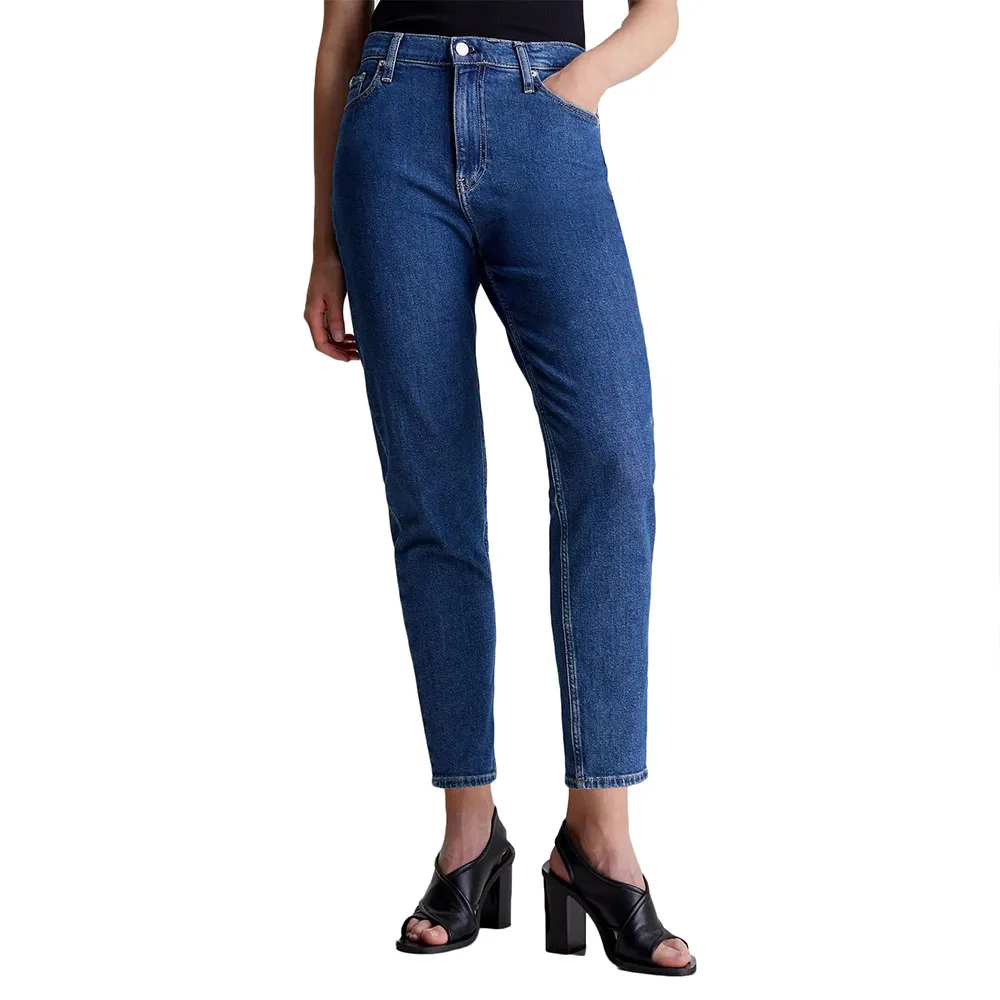 

Джинсы Calvin Klein Mom Fit, синий