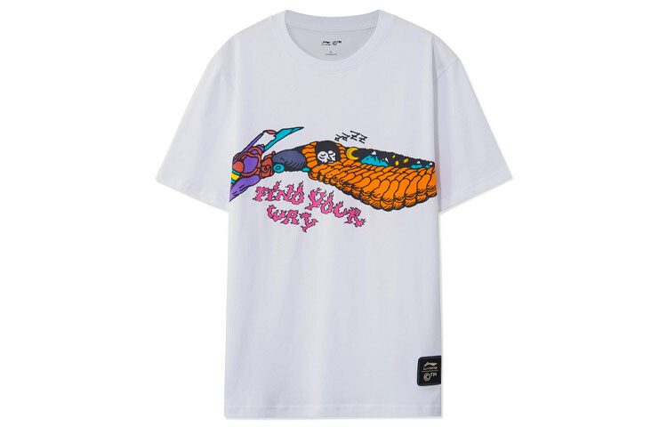 

Chinatown Market X Sports Fashion Collection Футболка мужская белая Lining, белый