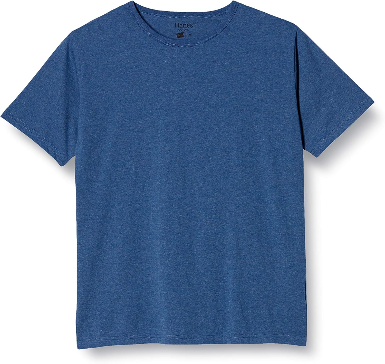 

Мужская футболка Hanes RECOVERJersey HM1-P101 с круглым вырезом, коротким рукавом, вересково-голубой