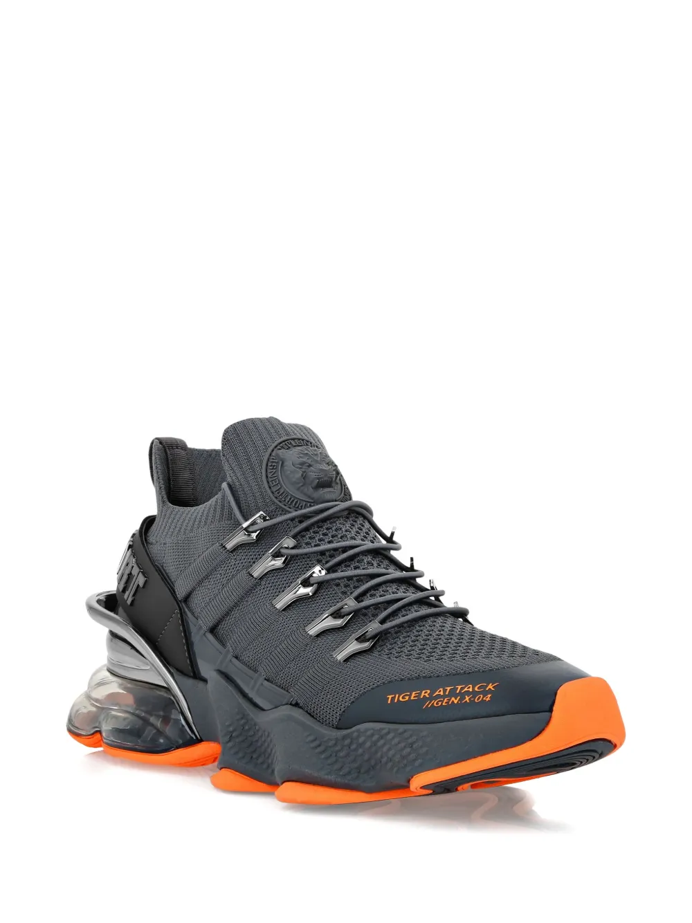 Кроссовки Tiger Attack Gen.X.04 Plein Sport, серый — фото 2