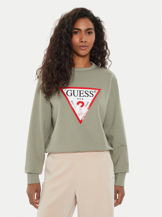 

Толстовка стандартного кроя Guess, зеленый