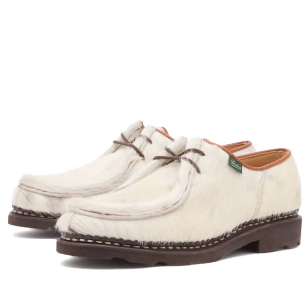 Мужские дерби из кожи коровьей шерсти Paraboot на шнуровке, коричневый — фото 2