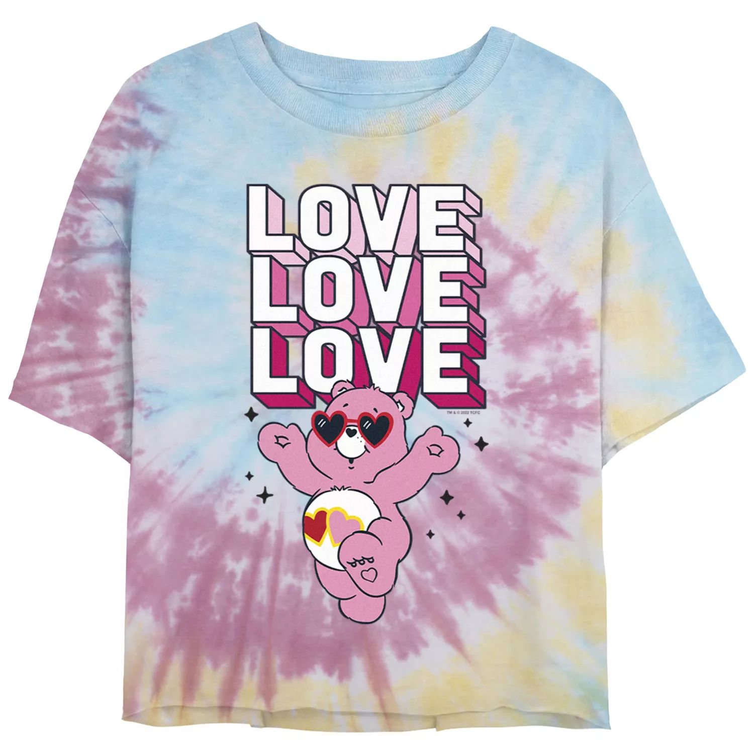 

Футболка Care Bears Love Stack для юниоров Licensed Character