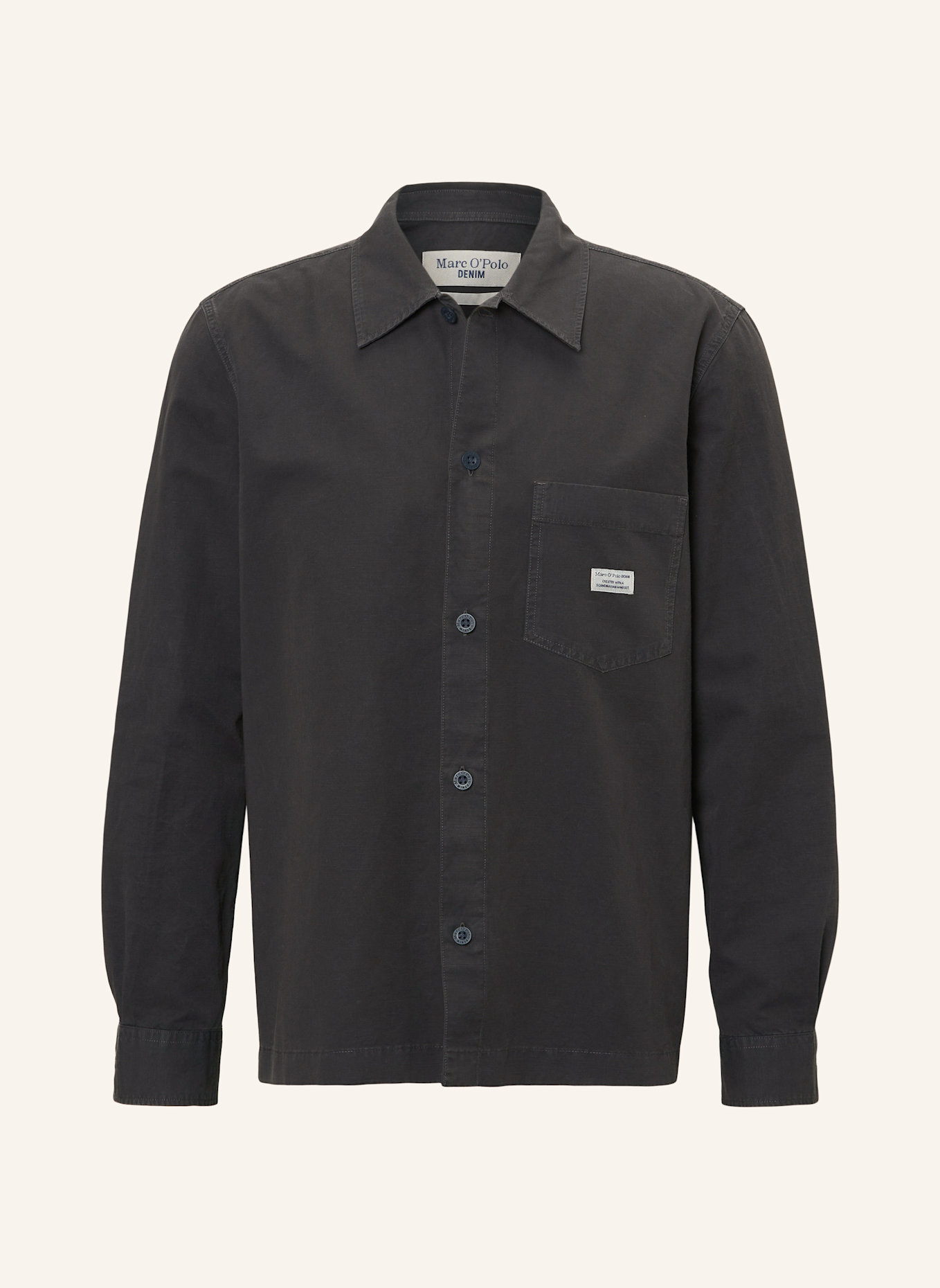 

Верхняя рубашка Marc O'Polo Denim, серый