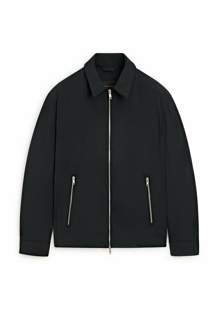 

Легкая куртка Massimo Dutti, темно-синий