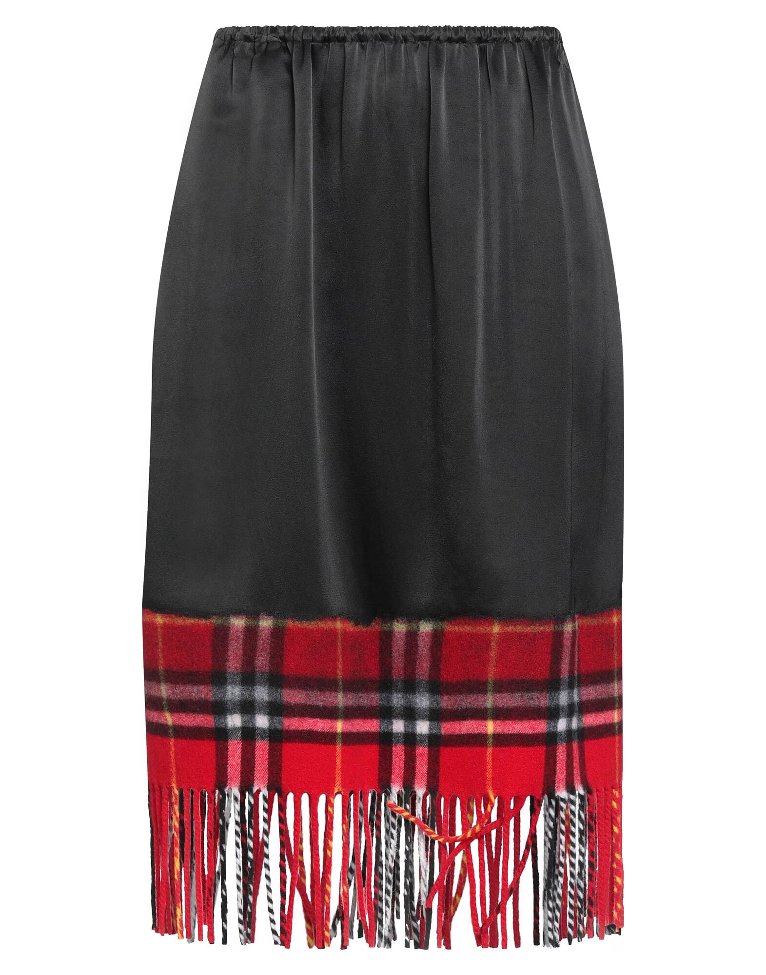 Юбка миди Burberry, женская, черный