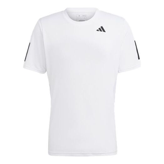 

Футболка клубные 3 полоски теннисная футболка Adidas, белый
