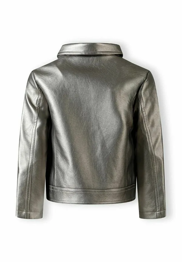 Обычная куртка из искусственной кожи Minoti, Silver — фото 3