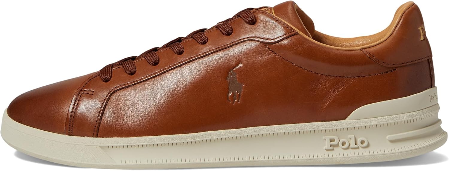POLO RALPH LAUREN Мужские кроссовки Keaton-Pony, Brown — фото 4