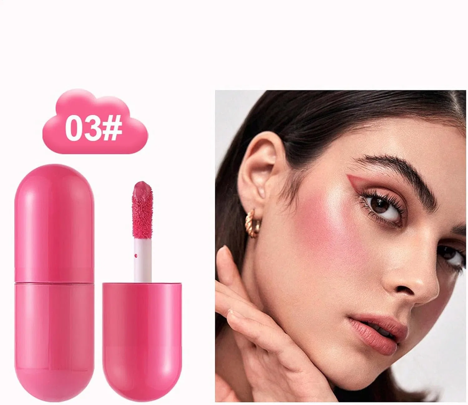 Румяна жидкие Long-wearing Blush, 1 шт — фото 4