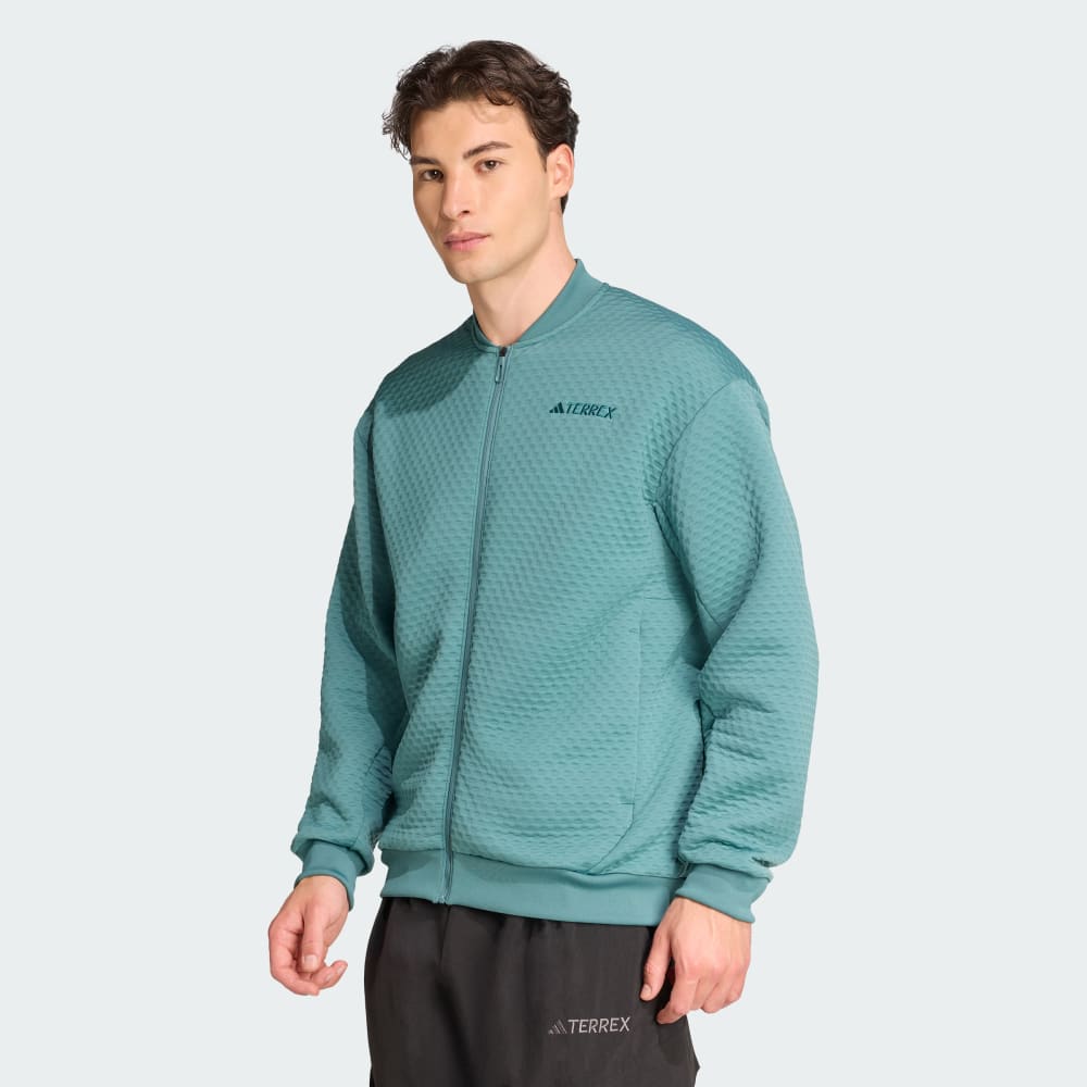 

Куртка Adidas Terrex Xploric Sweater Jacket, цвет Preloved Teal