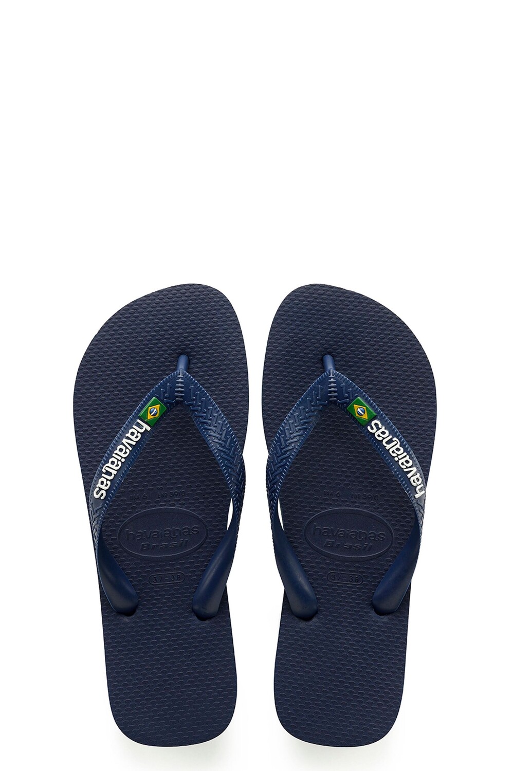 

Шлепанцы с логотипом бразильского флага Havaianas, синий