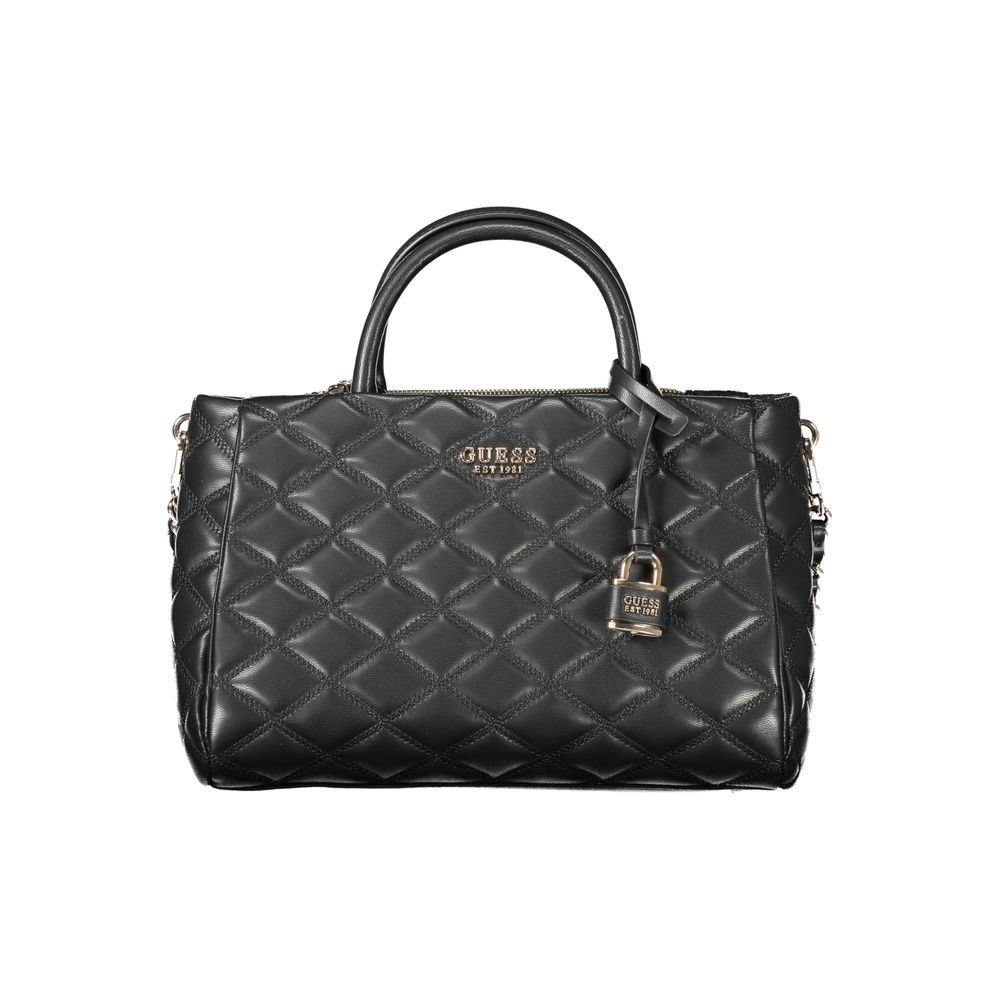

Черная полиэтиленовая женская сумка Guess Shoes