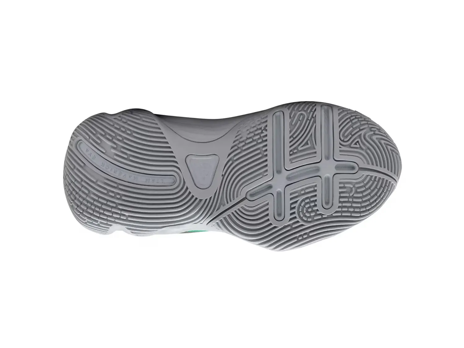 Кроссовки Giannis Immortality 4 — детские Nike, Grey/Green — фото 4
