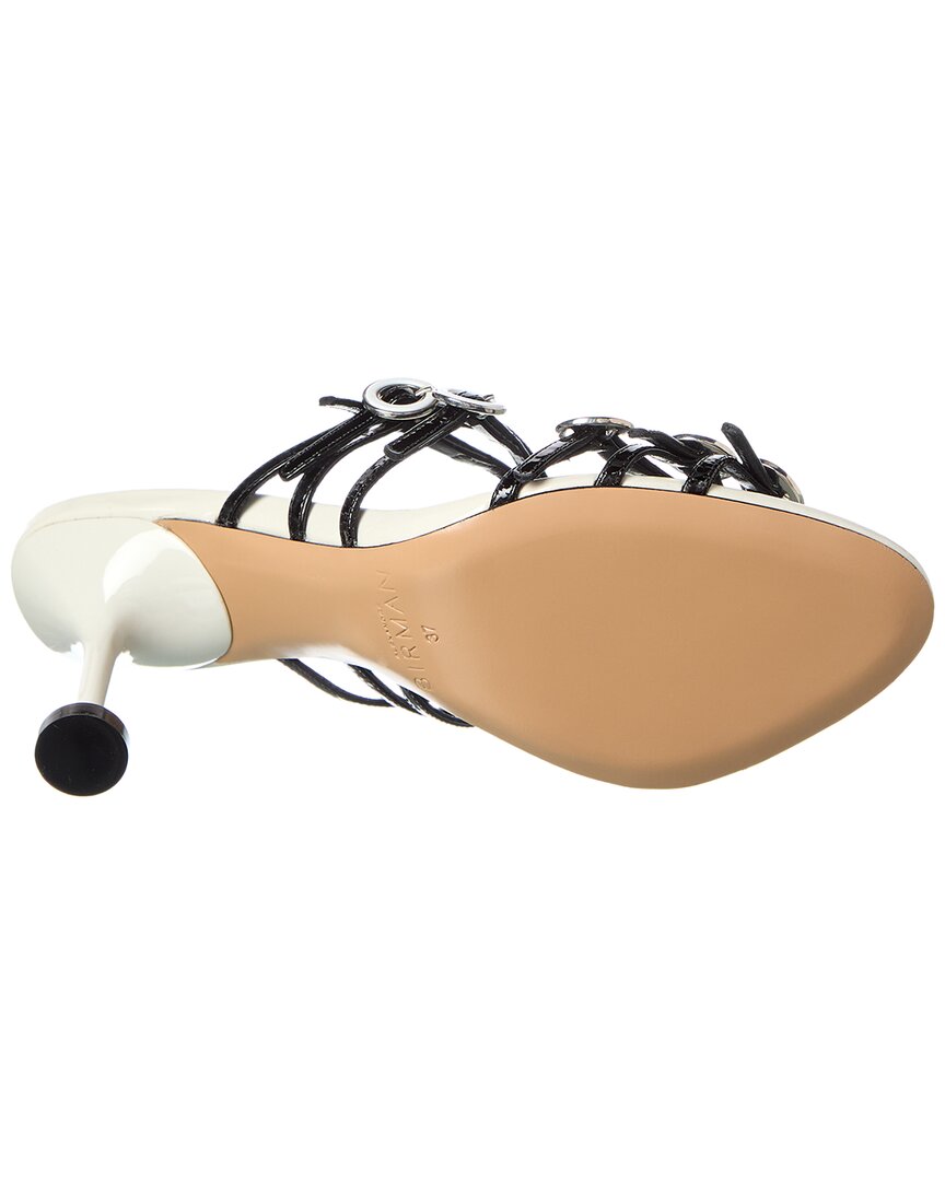 Alexandre Birman Tracy 85 Patent Sandal, черный — фото 4